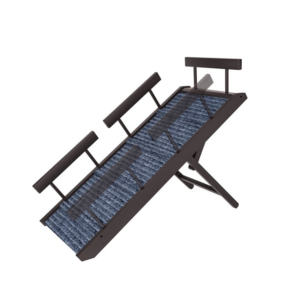 Tucker Murphy Pet™ Wooden Adjustable Dog Ramp With Rails Wayfair